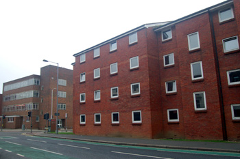 The site of the Wheelplough July 2008